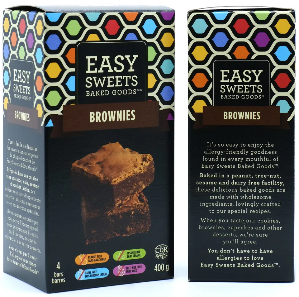 Two Easy Sweets brownie boxes